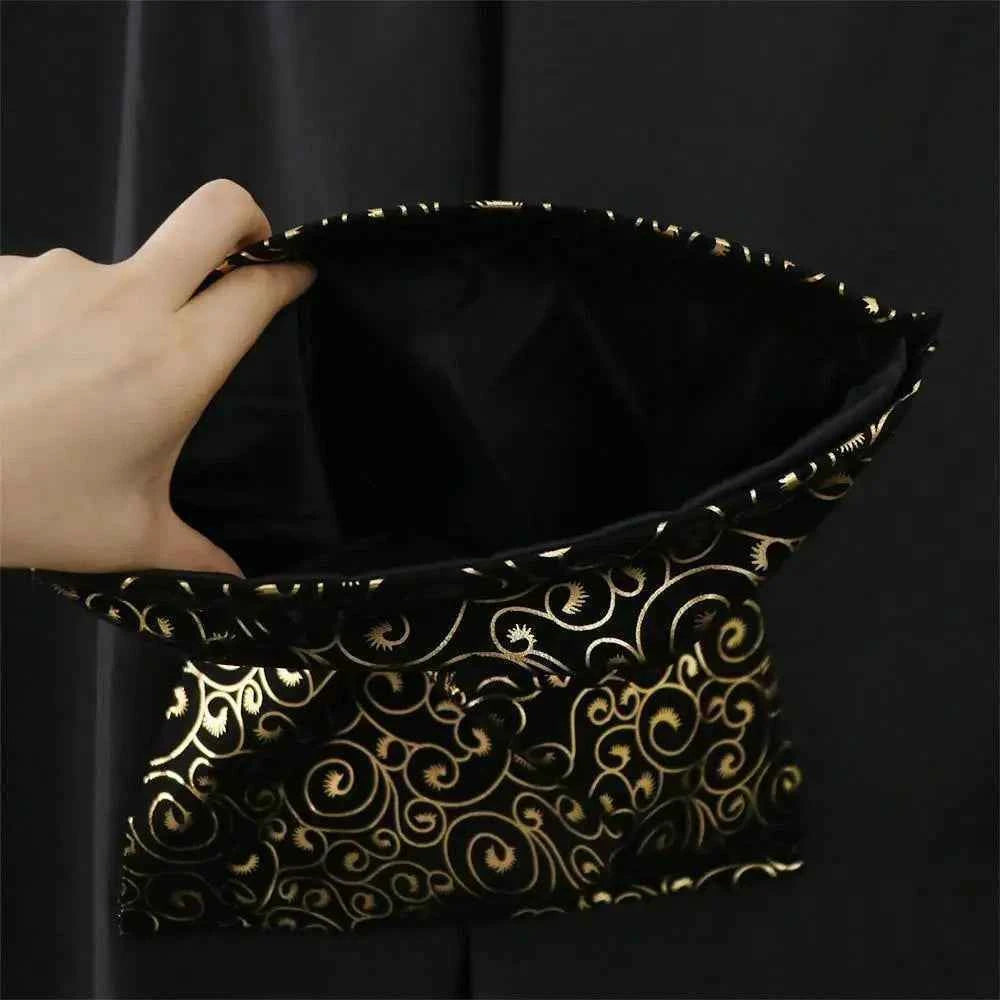 With Compartment Magic Tricks Change Bag Object Appear Gimmick Comedy Magics Invisibag Black Easy Operation Invisible Magic Bag