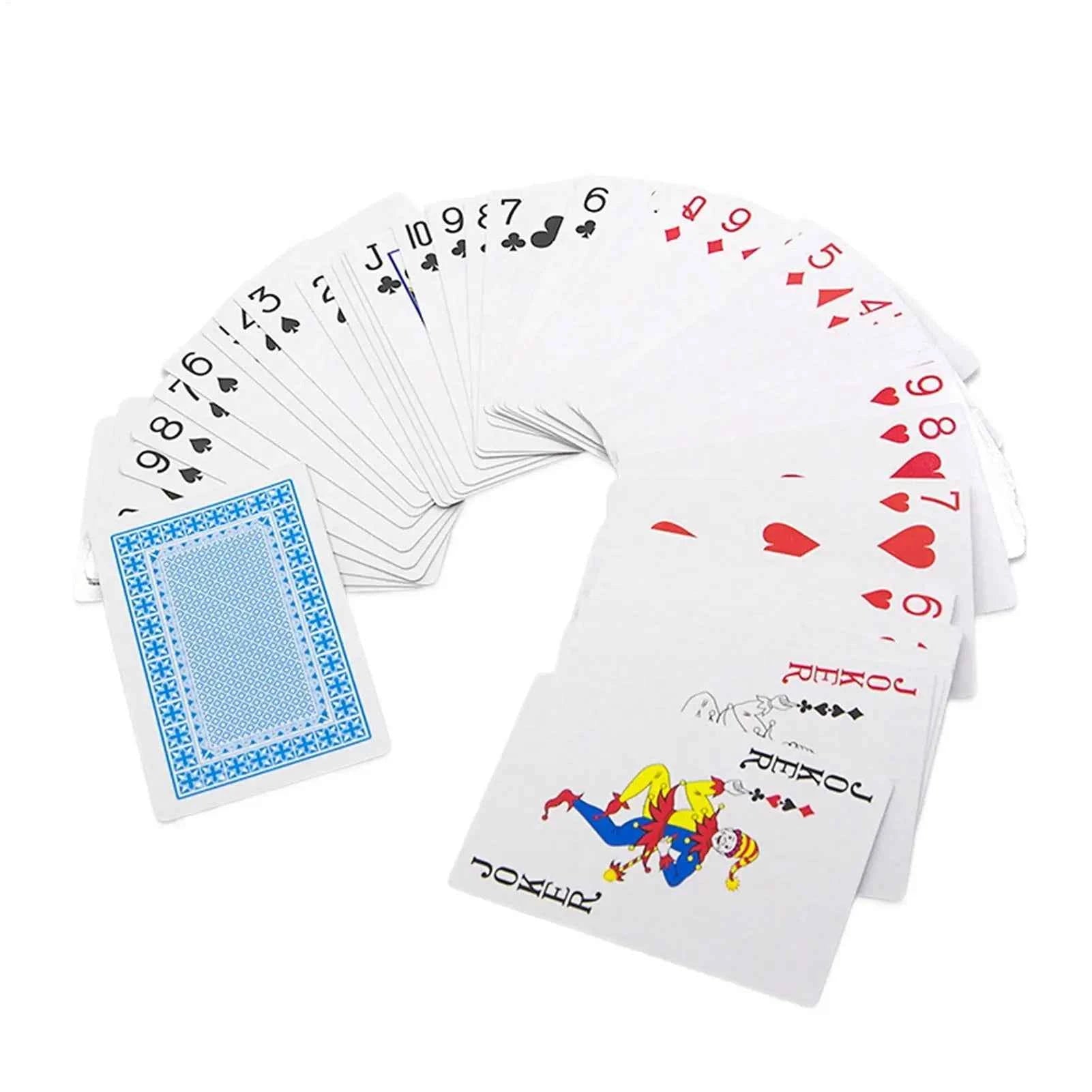 Deck Cards for Trick Beginners Deck Trick Poker Props Collectible Entertainment Poker Stage Performance Props with Instruction