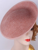 30cm Round Sinamay Fascinator Base DIY Millinery Headpiece Hat Making Blank