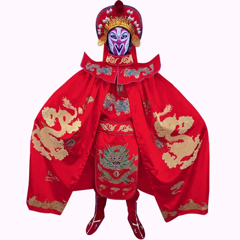 Authentic Sichuan Opera face-changing costumes face props clothes teaching Sichuan face-changing 13 masks