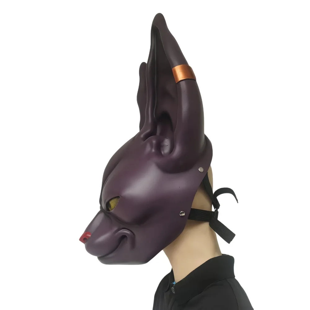 Rabbit Face Mask Game Dress up Props Ball Festival Party Mask - Big Tim's Magic Emporium