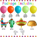 Mexican Carnival Balloons Carnival Party Decorate Mexican theme party Decorate Mexican balloon Carnival party balloons - Big Tim's Magic Emporium