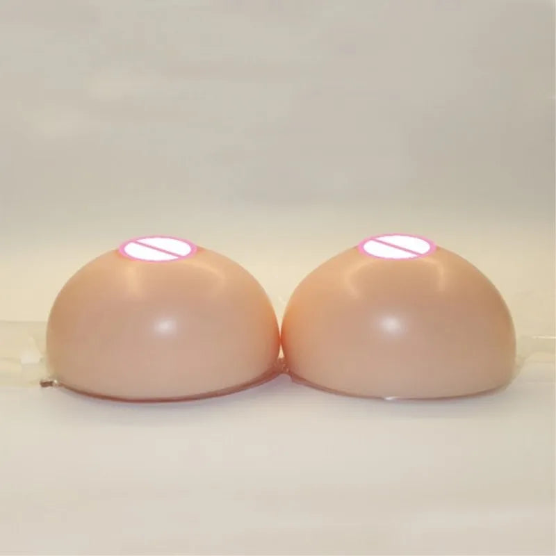 Artificial Fake Boobs False Silicone Breast Forms Realistic Prosthesism For Performer Cross-dress Cosplay Shemale Chest Enhancer - Big Tim's Magic Emporium