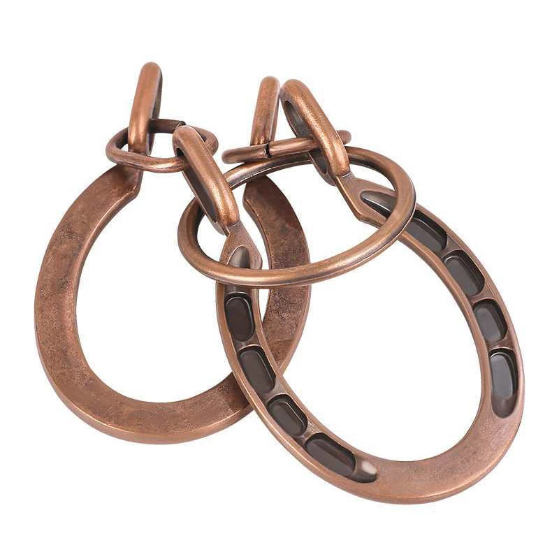 Magic IQ Metal Horseshoe Cast Brain Teaser Puzzle Disentanglement Juggling Tricks Educational Toys For Kids Boys Girls - Big Tim's Magic Emporium