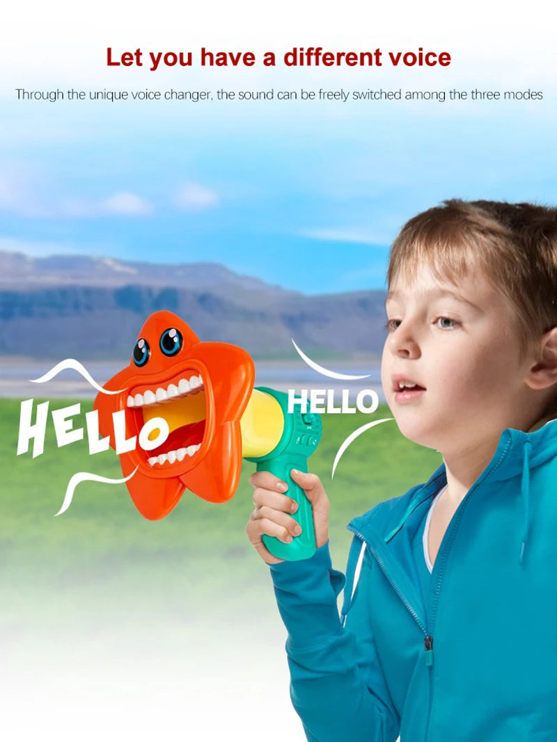 Funny Horn Handheld Large-Mouth Speaker Voice Changer Recording Gift for Children's Party Supplies Noise Making Trumpet - Big Tim's Magic Emporium