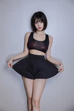 Ice Silk High-Waist Split Flared Mini Shorts High-Stretch Micro Hot Pants