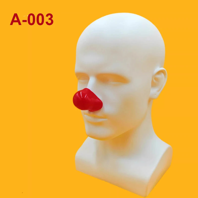 Halloween Clown Nose Professional Stage Performance Prop Cosplay Red Nose Various Styles - Big Tim's Magic Emporium
