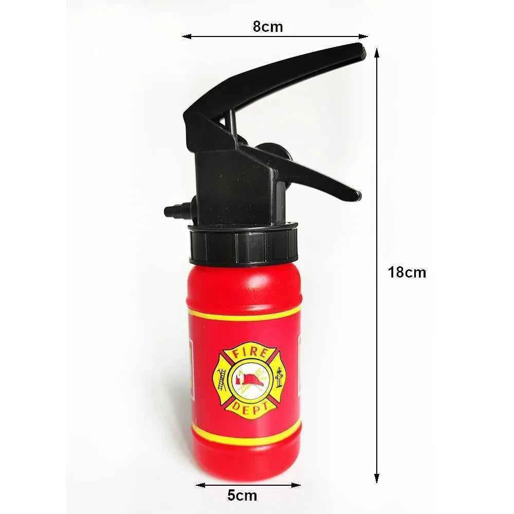 Fireman Birthday Party Supplies Firefighter Helmet Fire Hydrant Straws Cups with Lids Extinguisher Squirt Toys Fire Favors