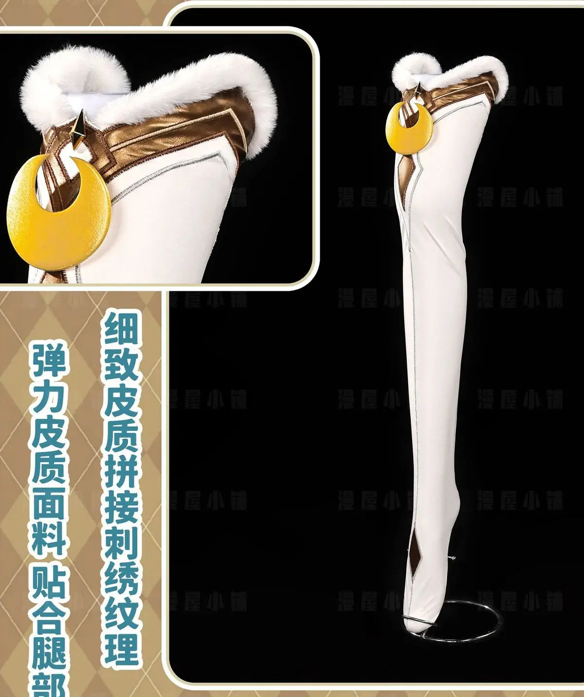 Genshin Impact Zi Bai Cosplay Costume Halloween Party Gorgeous Uniform Accessories Props Complete Set HERO Cos - Big Tim's Magic Emporium