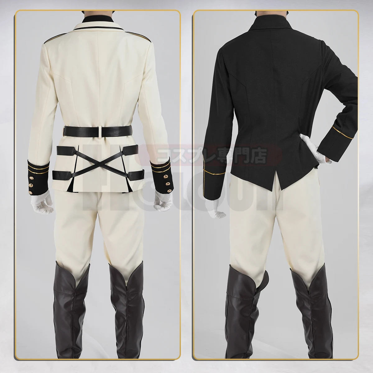 HOLOUN Seraph Of The End Anime Mikaela Hyakuya Cosplay Costume Cloak Jacket Pants Shirt Halloween Christmas Convention - Big Tim's Magic Emporium