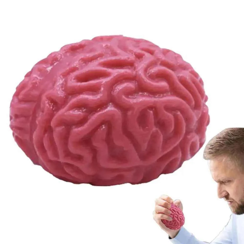 Anti Stress Flippy Brain Squishy Squeeze Fidget Toy Cool Stuff Kids ADHD Autism Anxiety Relief Toy Weird Stuff Halloween Decor