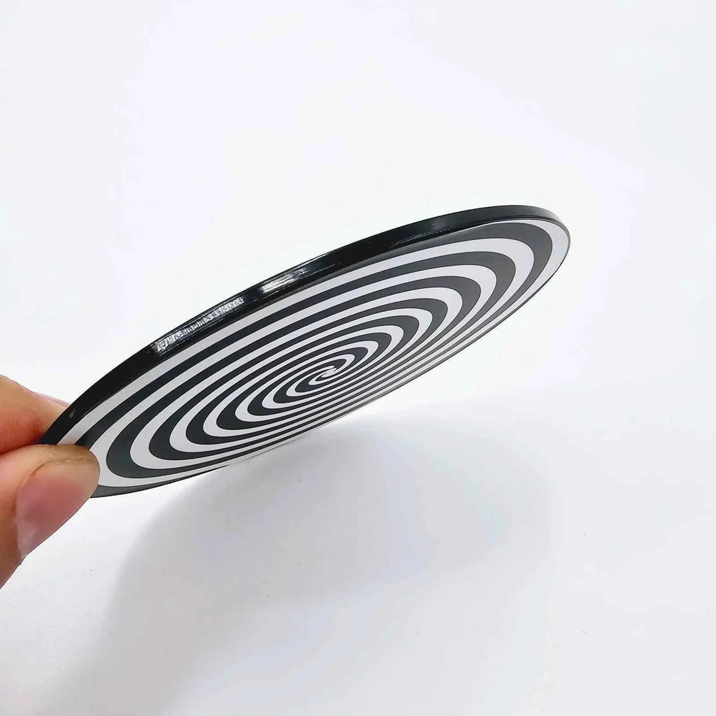 Spiral Illusion - Plastic Magic Tricks Plastic Disc Magician Close Up Illusion Gimmicks Mentalism Props Comedy Magia Accessories