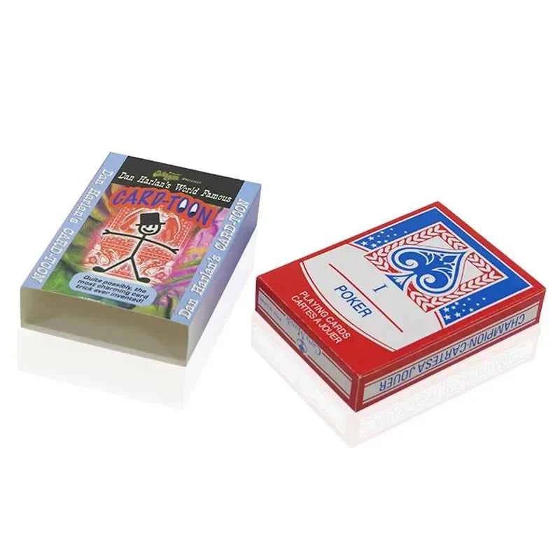 Magic Cartoon Cardtoon Deck Magic Tricks Funny Close-up Illusions Gimmicks Mentalism Props Find the Chosen Card Prediction Magia