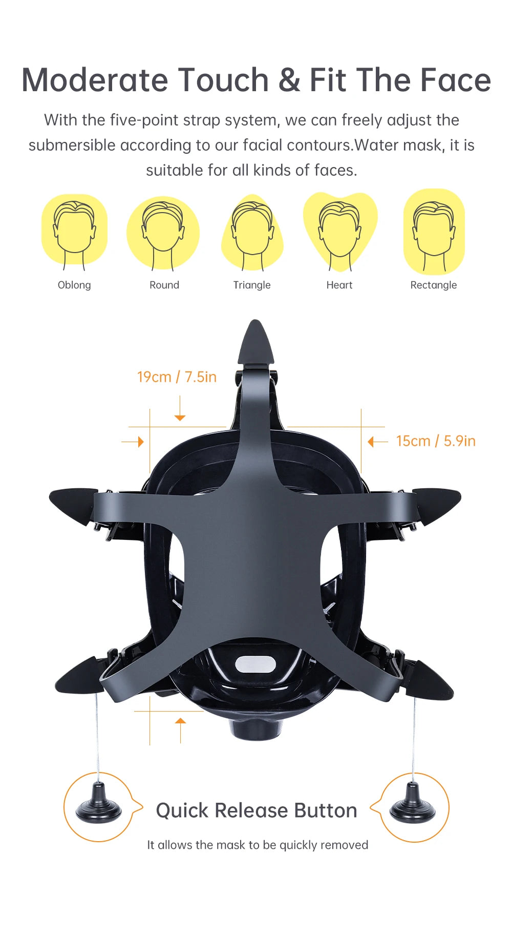 Full Face Diving Mask - Big Tim's Magic Emporium