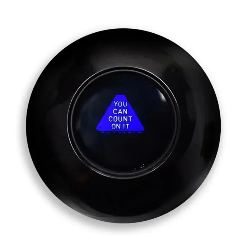 8 Props Ball 10CM Black Magic Ball Black 8 Magic Props New Strange Gift Toys For Children Adults Party Game magic tricks - Big Tim's Magic Emporium