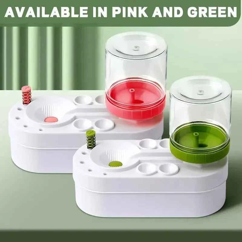 Paintbrush Cleaner, Art Tool, Water Droplet with Water Circulation System for Watercolor Brushes (Used by Students and Artists)