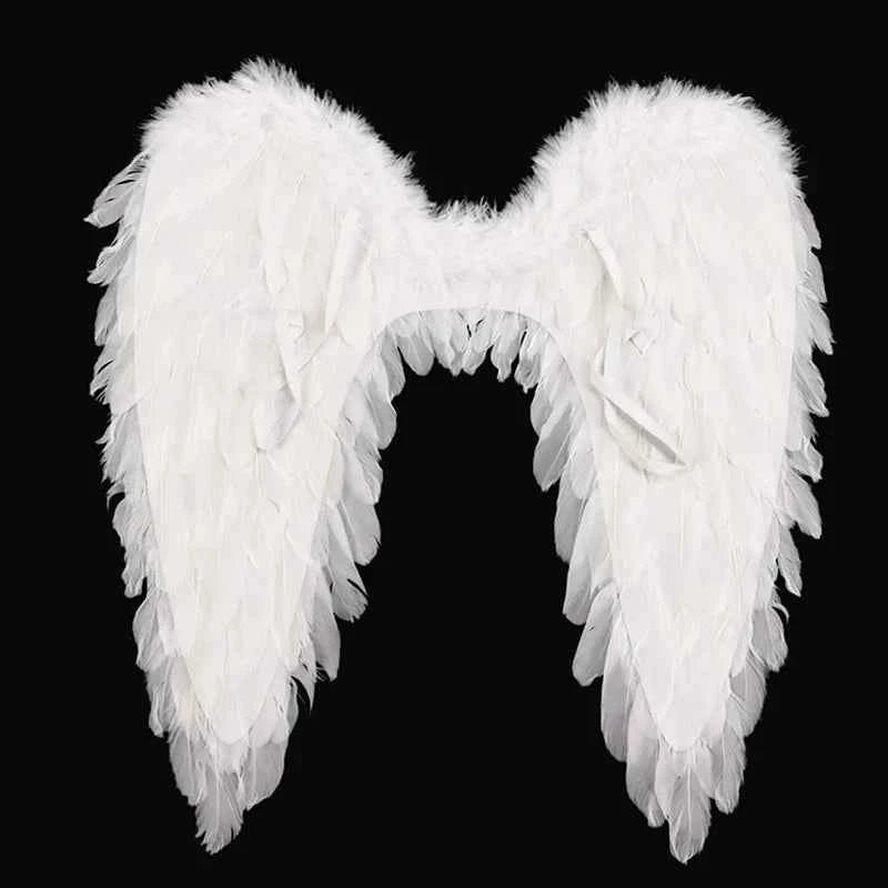 Stage performance decoration props angel feather wings Halloween festive atmosphere party costume cosplay props adults children