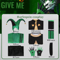 Pierrot Cosplay Clown Costume | Unisex Halloween & Convention Outfit - Big Tim's Magic Emporium