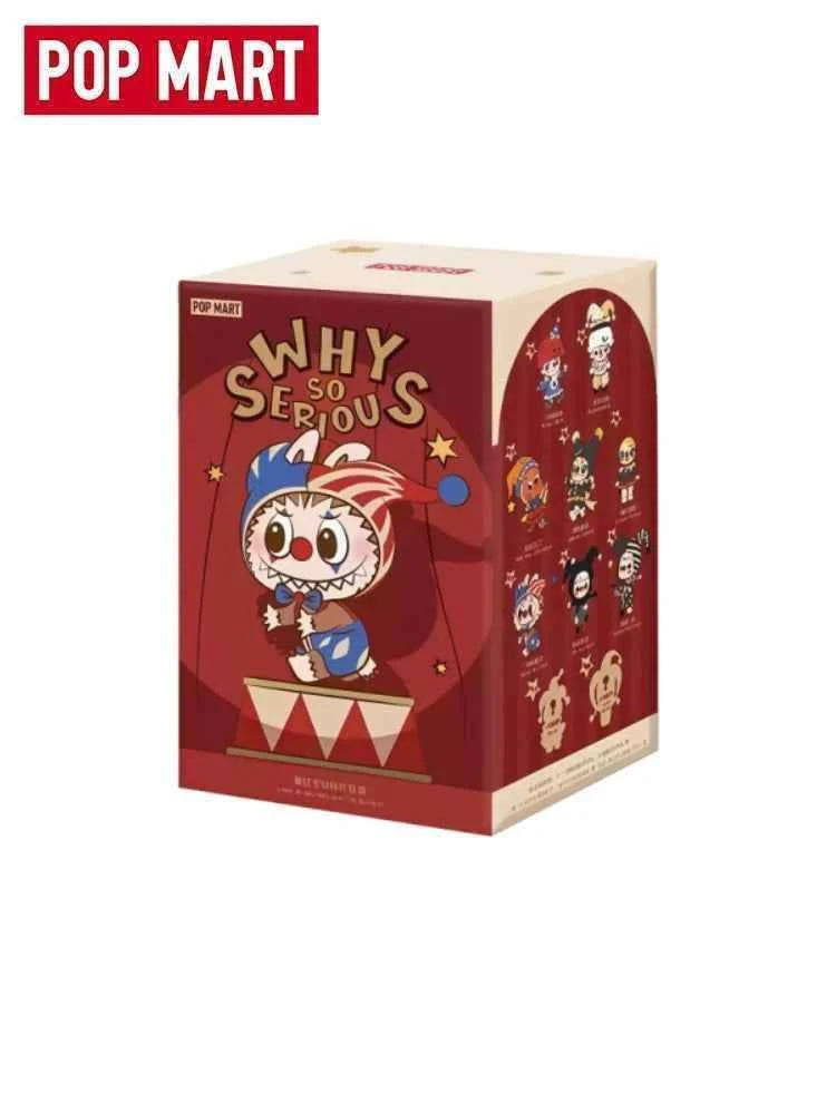 POP MART LABUBU THE MONSTERS "WHY SO SERIOUS" series, a cute and collectible item, is a high-quality choice for holiday gifts