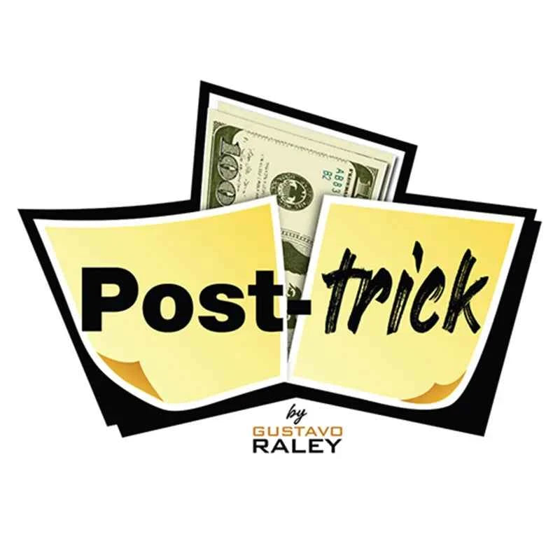 POST TRICK U.S. (Gimmicks and Instructions) by Gustavo Magic Tricks Visual Changes the Post It Notes to Bills Close Up Illusions