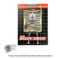 The Body Deck Mannequin Body Deck Skeleton Playing Cards Transparent Anatomy Poker Cards Skeletons X-Ray Designs EducationalGift