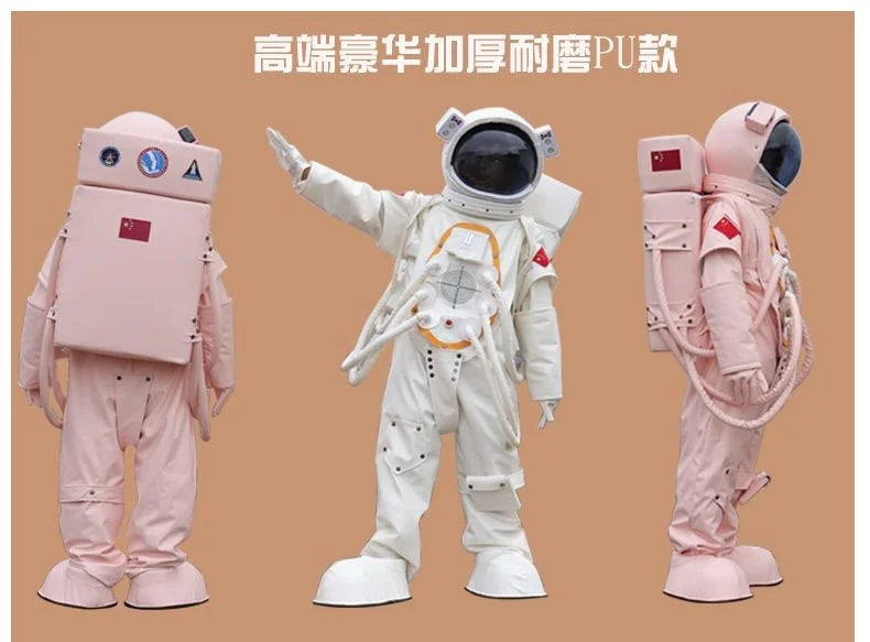 Halloween Spaceman Cosplay Costume Astronaut Cos Suit With Helmet Adult Inflatable Children's Day Photography Photo For Family - Big Tim's Magic Emporium