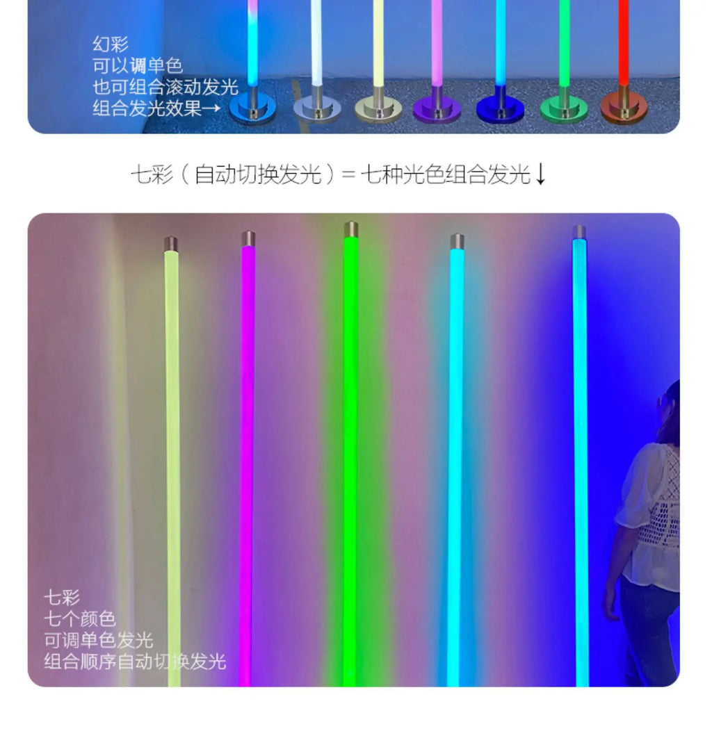 Luminous stainless steel door frame stage mobile stage props
