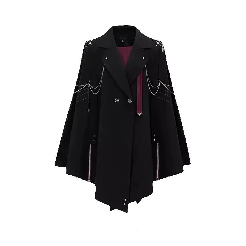 Kafka Game Honkai: Star Rail Jackets Official MiHoYo Theme Cosplay Costume Cloak Trench Unisex Hallowmas Fans Gifts - Big Tim's Magic Emporium