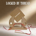 Locked by Thread Magic Tricks Visual Ribbon Penetration and Escape Routines Close-up Illusions Gimmicks Adults Funny Party Games