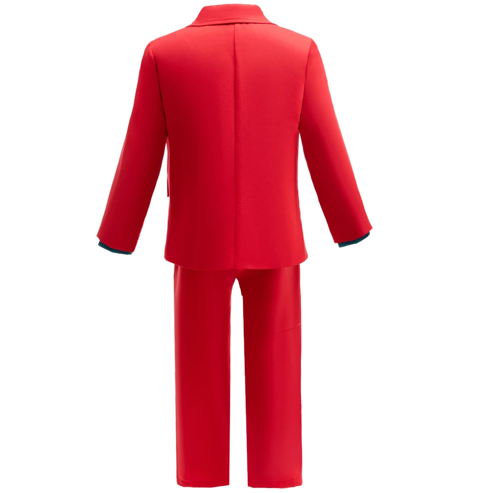 Kids Clown Clothing Sets Formal Carnival Outfits Boys Clown Costume de Cosplay du Film Joker, Joaquin Phoenix Arthur Fleck, - Big Tim's Magic Emporium