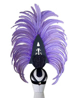 The Stardust Luminary Crown – Lavender & Multi-Tone Samba Carnival Headdress