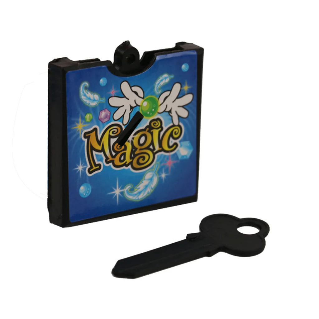 Magic Props Key Through Coins Key Through Box Magic Toy Street Magic Novelty Toy Kids Gifts Illusion Gimmicks Mentalism - Big Tim's Magic Emporium