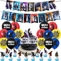 Godzillaed Birthday Party Decorations, Party Supplies, Banner, Balloons, Cake Toppers for Kid's Birthday Party