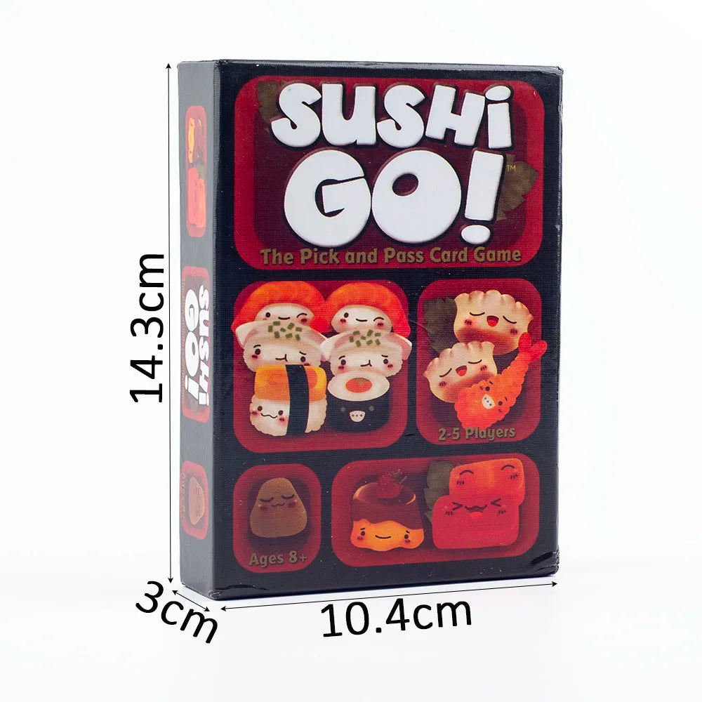Sushi Go Party! the Pick & Pass Card Game - Multi-Color Family Fun Perfect for Parties And Home Entertainment - Big Tim's Magic Emporium