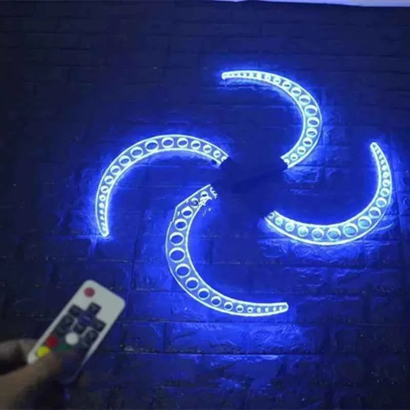 Party Dance Stage Catwalk Performance Show Wears Props Luminous Glowing Robot Men Scimitar Led Sticks Lighted  Led Costumes