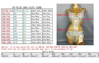 The Stardust Prism Sirena – Deluxe Beaded & Sequined Belly Dance Bra Top