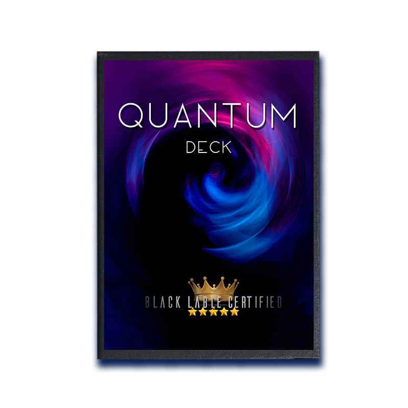 Quantum Deck (Gimmicks and Online Instructions) by Craig Petty Card Magic and Trick Decks Close Up Magic Mentalism Street Props