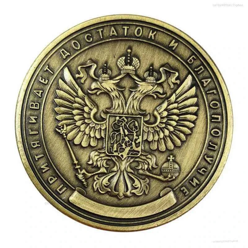 Commemorative Coin Million Ruble Home Coin collection medallions coins Russian 1 PCS European style Decor Commemorative Coin