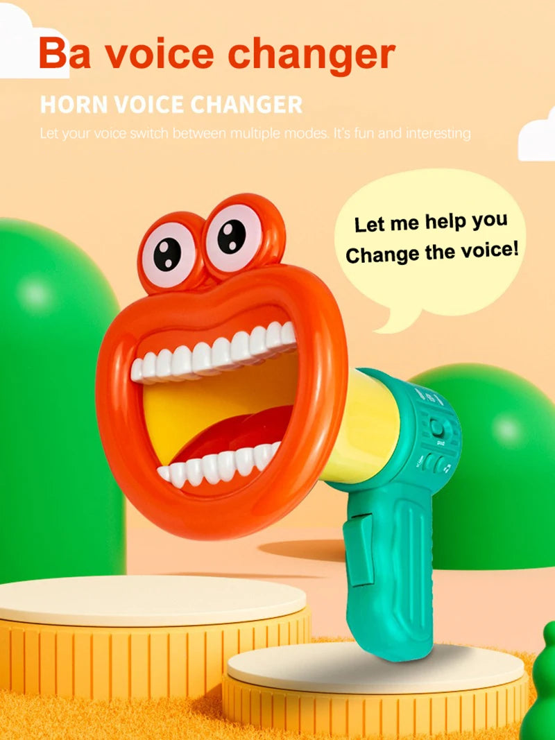 Funny Horn Handheld Large-Mouth Speaker Voice Changer Recording Gift for Children's Party Supplies Noise Making Trumpet - Big Tim's Magic Emporium