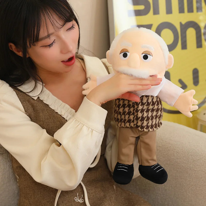 Family Hand Puppets – 38cm Plush Character Puppets for Storytelling & Role Play - Big Tim's Magic Emporium