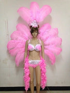 The Stardust Victoria Sovereign – Deluxe Angel Feather Wing & Headdress Stage Costume Set