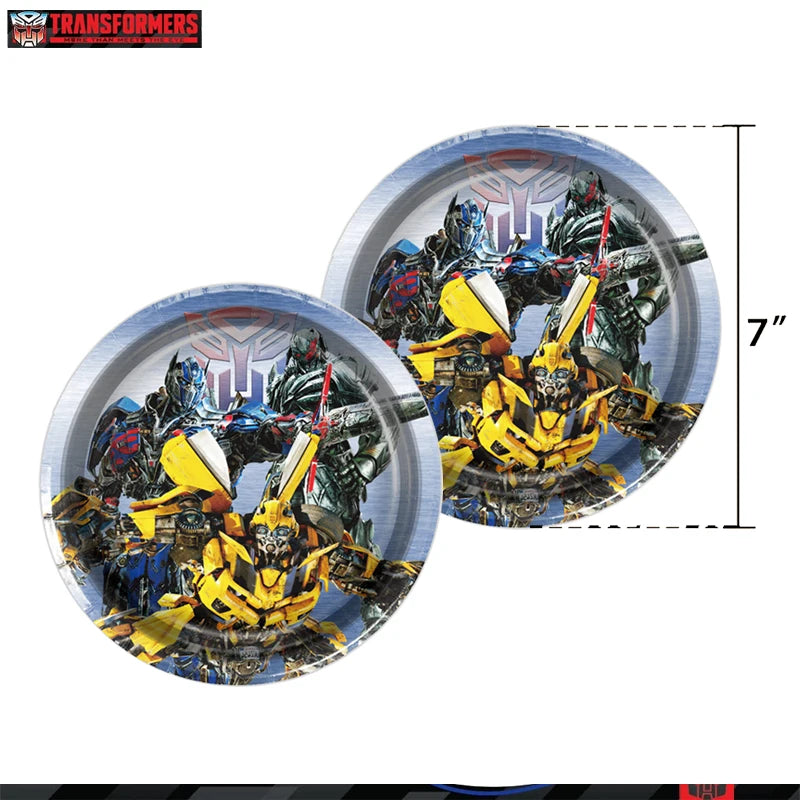 Transformers Party Favor Transformer Birthday Party Decorations Party Supplies Balloons Tablecloth Cups Plates Baby Shower Gifts - Big Tim's Magic Emporium