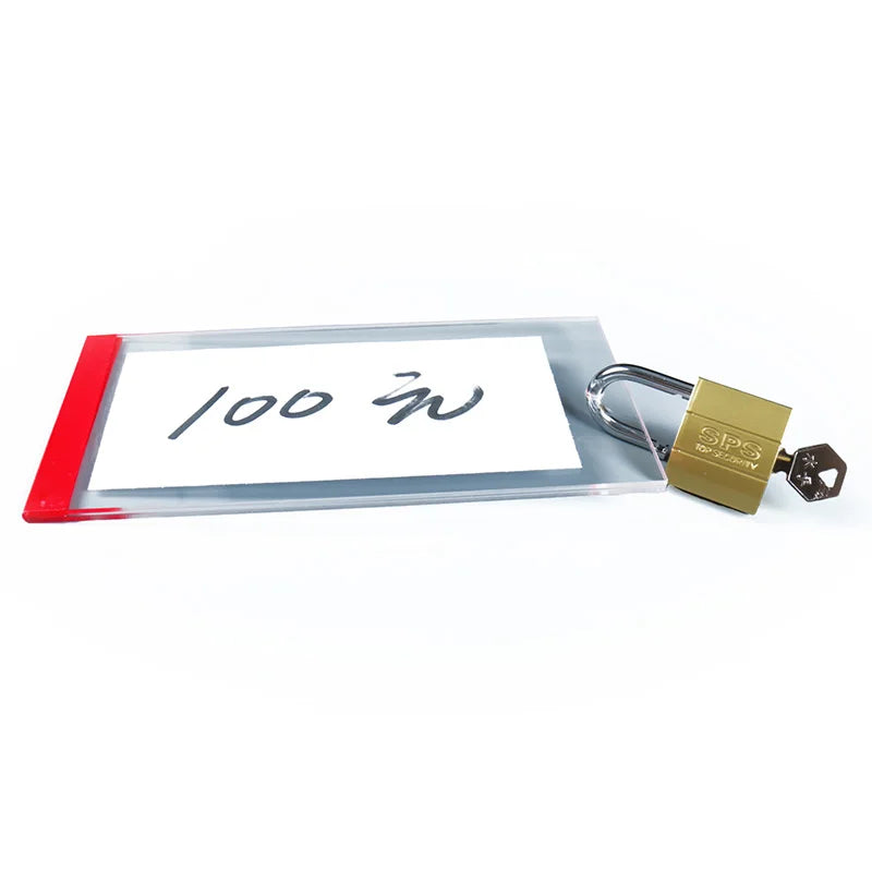 Russian Roulette Lock Prophecy Obedient Lock Interaction Street Illusion Magic Gimmick Visual Changing Tricks Prop for Performer - Big Tim's Magic Emporium