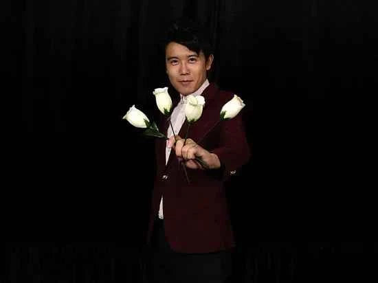 The Rose 2.0 (Red) by Bond Lee Fire Rose 1 To 4 Stage Magic Props Close Up Magic Trick Mentalism Magic Illusion Gimmick Magicain
