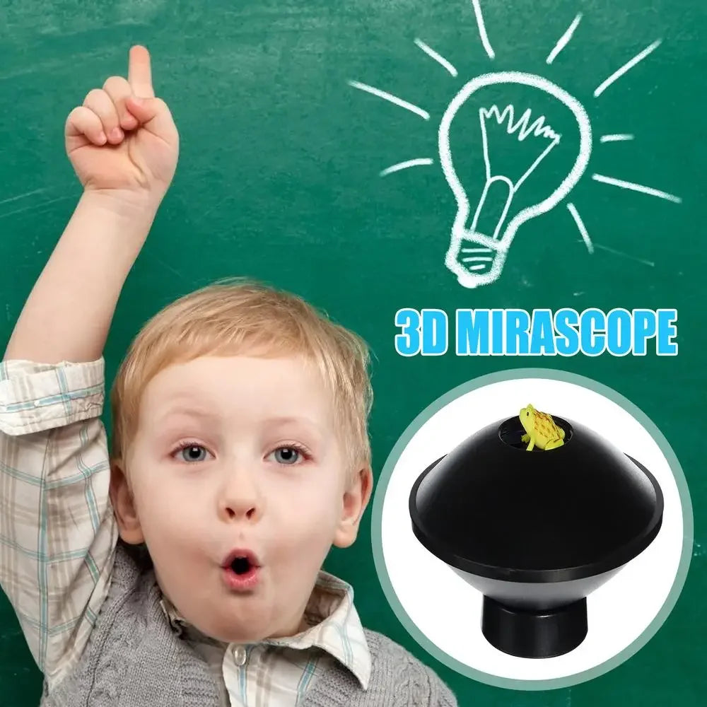 3D Mirascope – Parabolic Mirror Hologram Optical Illusion Toy - Big Tim's Magic Emporium