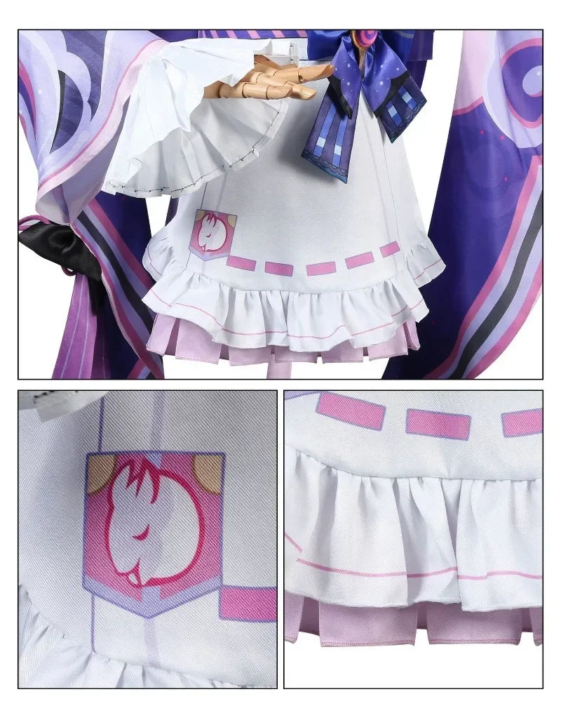 Mizuki Cosplay Costume Set | Fantasy Game Uniform with Wig for Women - Big Tim's Magic Emporium