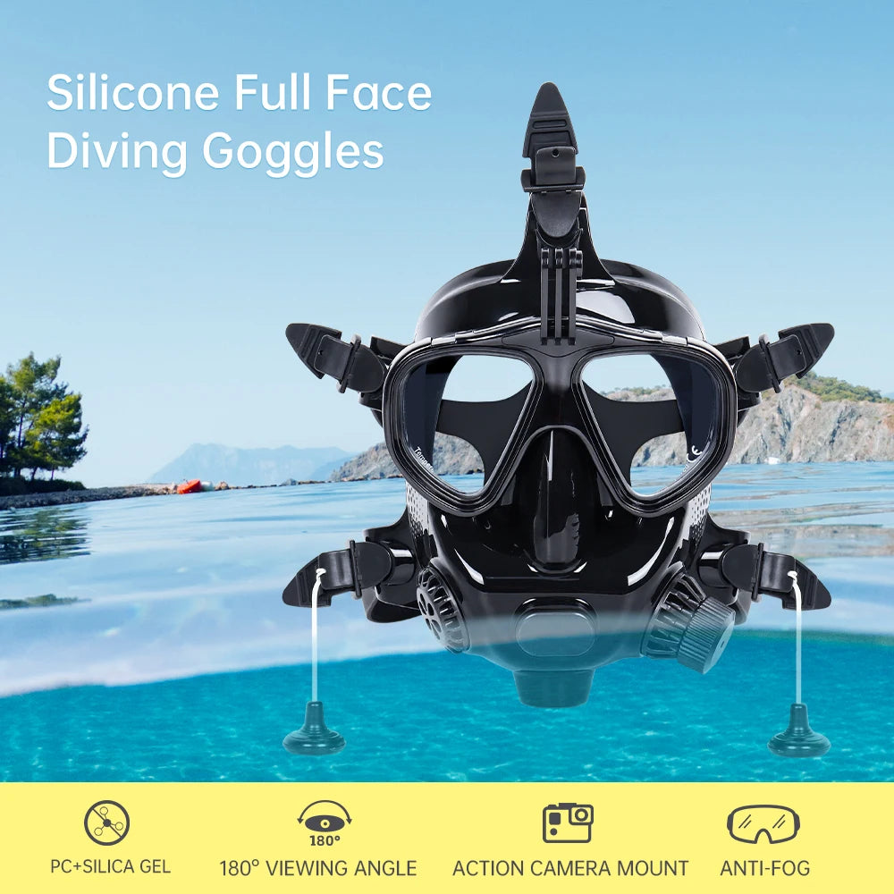 Full Face Diving Mask - Big Tim's Magic Emporium
