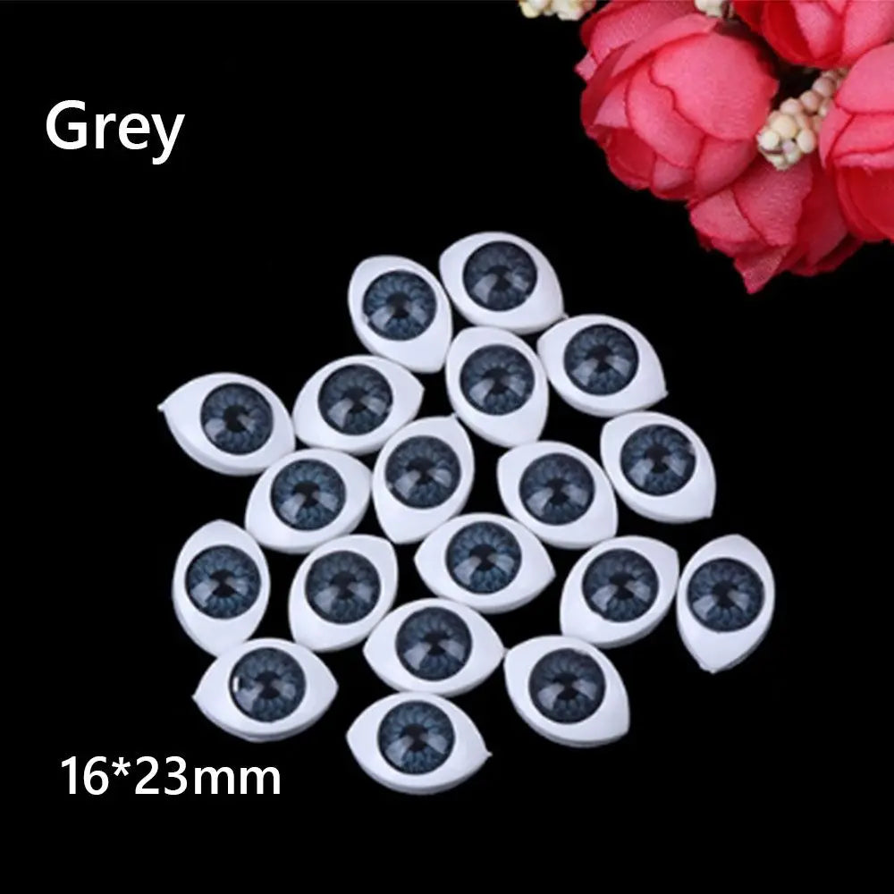 20pcs Puppet Making Dinosaur Eyes Funny Plastic Doll Safety Eyes For Animal Toy DIY Craft Accessories - Big Tim's Magic Emporium