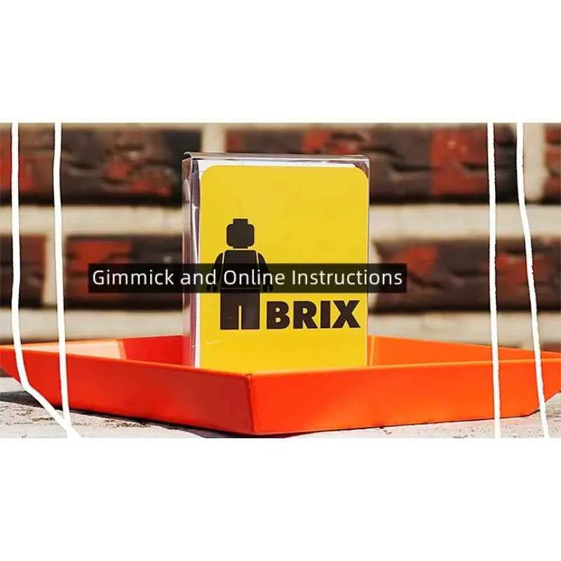BRIX (Gimmick) By Mr. Pearl and ARCANA - Close up Magic Tricks Illusions Mentalism  As Seen on Tv  Games Magician Prediction