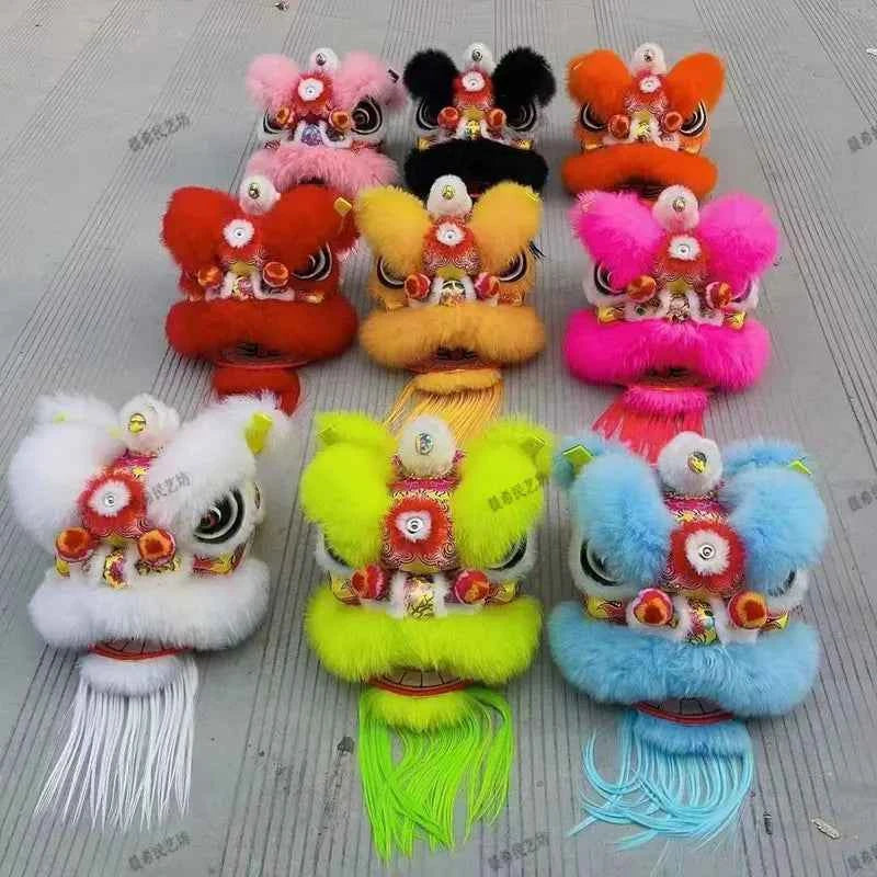 lion dance props complete set of lion dance adult full set of double single
